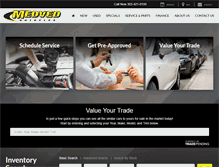 Tablet Screenshot of medved.com